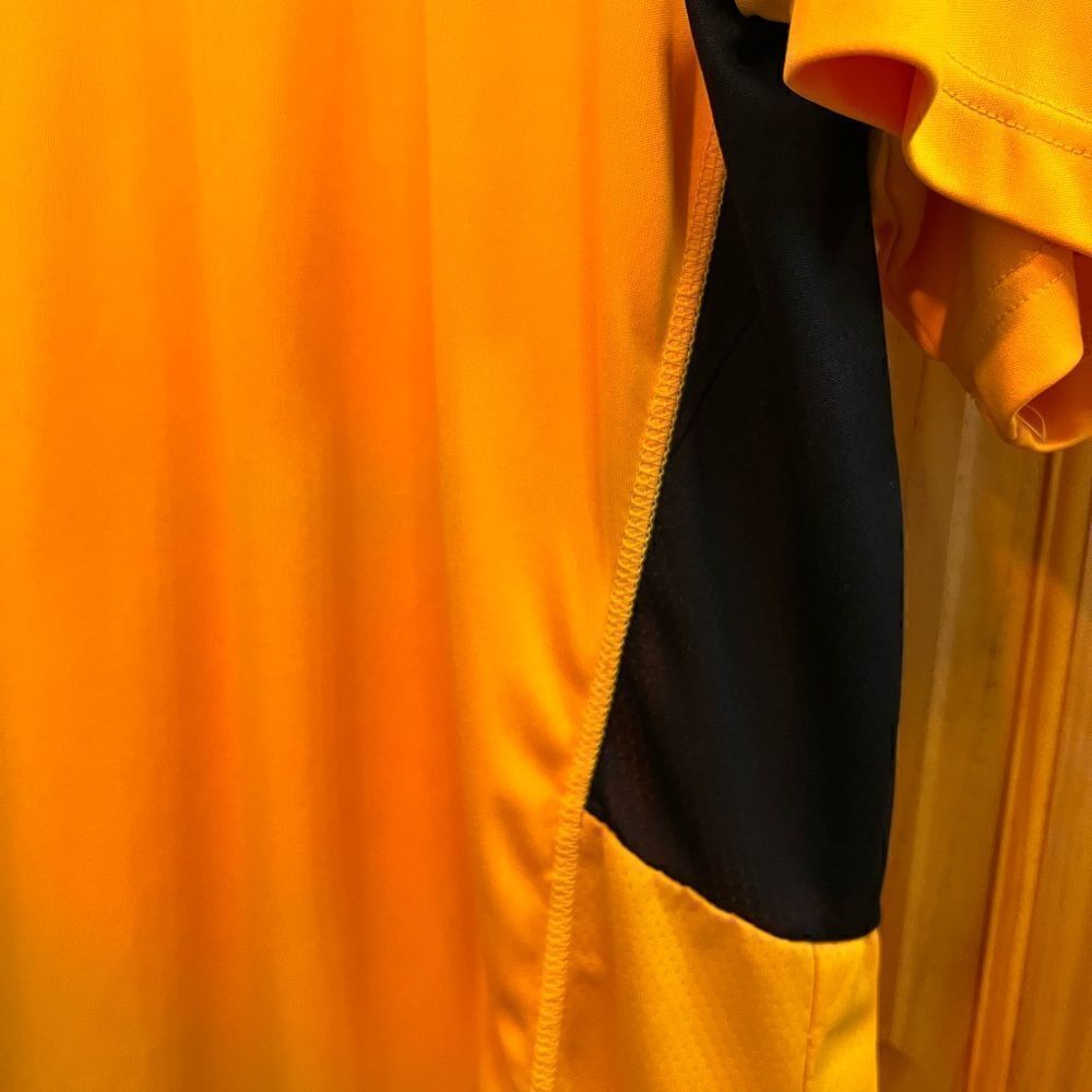 Champion XLg tall golden orange and black vapor shirt - Picture 3 of 6